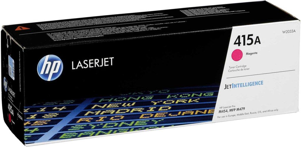 Toner magenta HP 415A W2033A pour LaserJet Pro M454 et M479