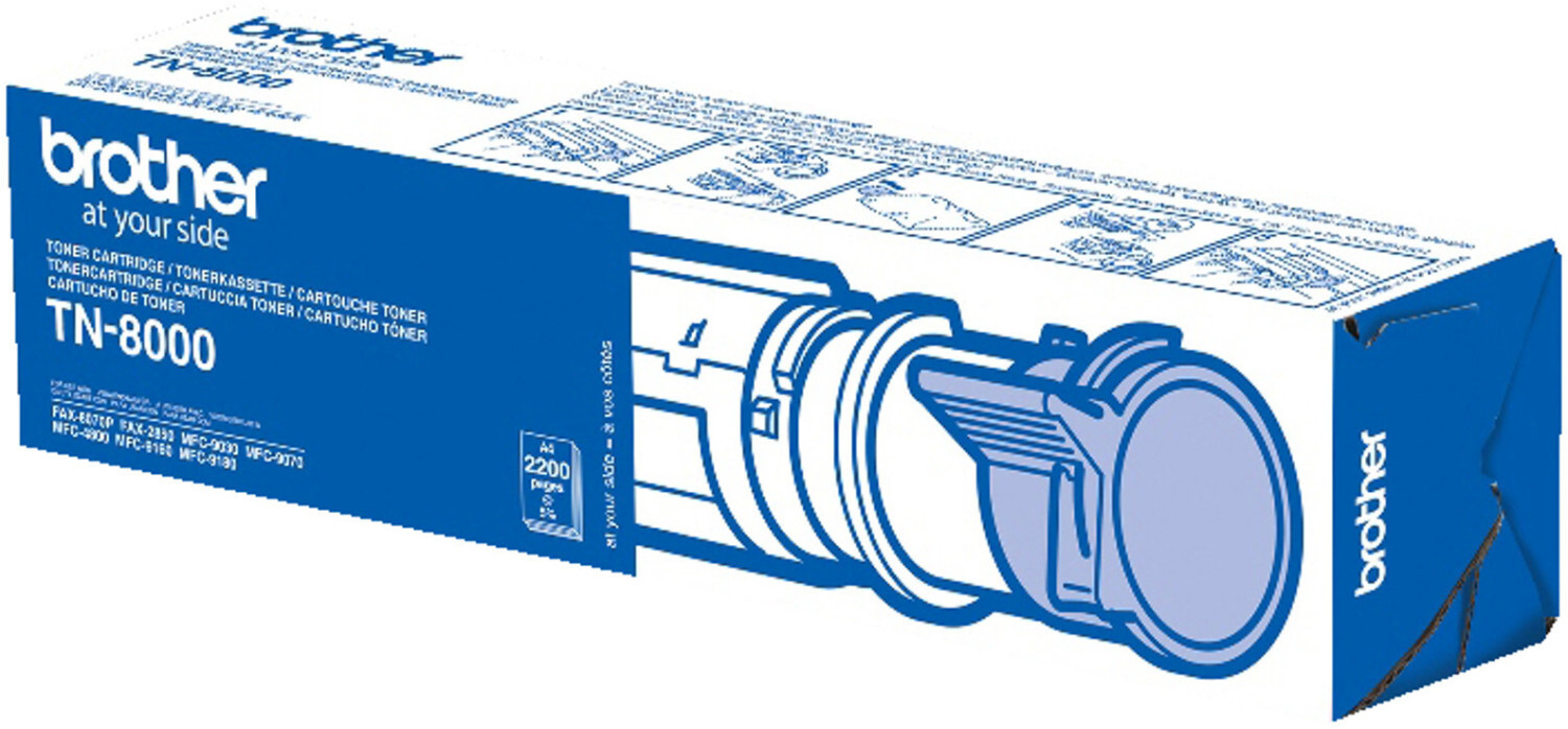 Toner noir Brother TN-8000 pour imprimantes laser