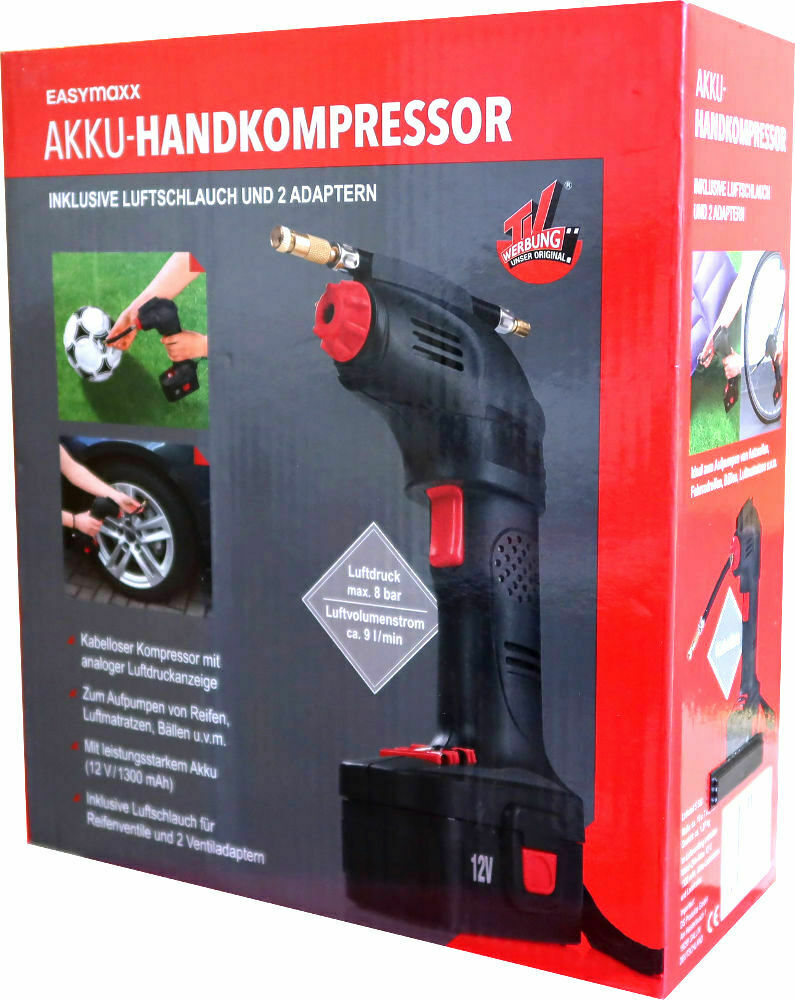 easymaxx 02648 Kompressor 8 Bar 230V ladebar